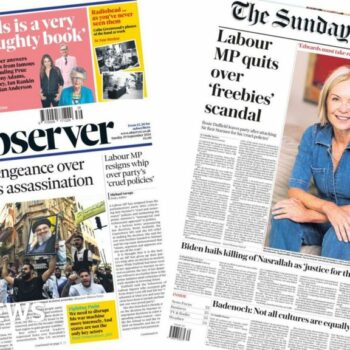 The Papers: Labour MP resigns over gifts row and Iran warns Israel over assassination