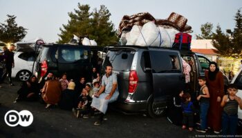 Thousands of Lebanese, Syrians flee Israeli bombs — into war-torn Syria