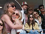 Travis Kelce and Taylor Swift head to US Open final in NYC - with Chiefs star's teammate Patrick Mahomes also in town for Jannik Sinner vs Taylor Fritz