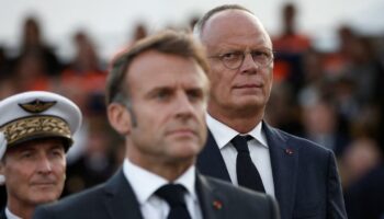 «Un premier ministre formidable»: Emmanuel Macron et Édouard Philippe font bonne figure au Havre