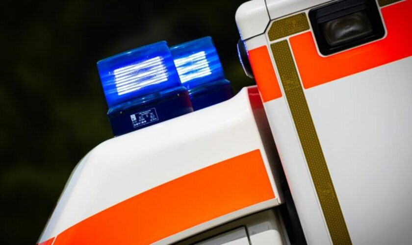 Der Rettungsdienst brachte laut Polizei alle sechs Verletzten in Krankenhäuser. (Symbolbild) Foto: Moritz Frankenberg/dpa