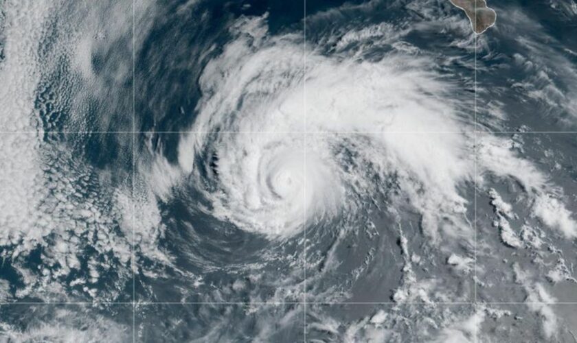 "John" ist nach "Carlotta" (im Bild) und "Gilma" der dritte Hurrikan der diesjährigen Saison im Pazifik. (Symbolbild) Foto: Noaa