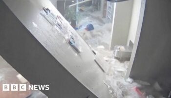 Watch: Flood devastates library causing $10 million of damage