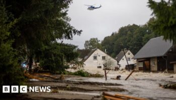 Watch: Helicopter and Jet Ski rescues as deadly floods hit Europe