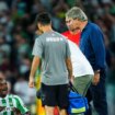 William Carvalho pasará por el quirófano por la lesión sufrida en el tendón de Aquiles