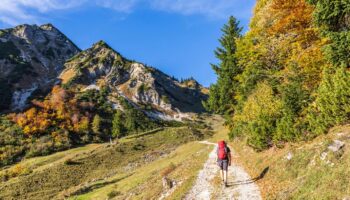 Wandern im Herbst