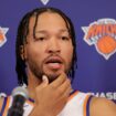 Knicks stars hilariously answer questions about reported blockbuster trade: ‘Who’s Karl?’