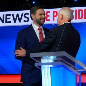 Tim Walz and JD Vance defend running mate records in vice presidential debate