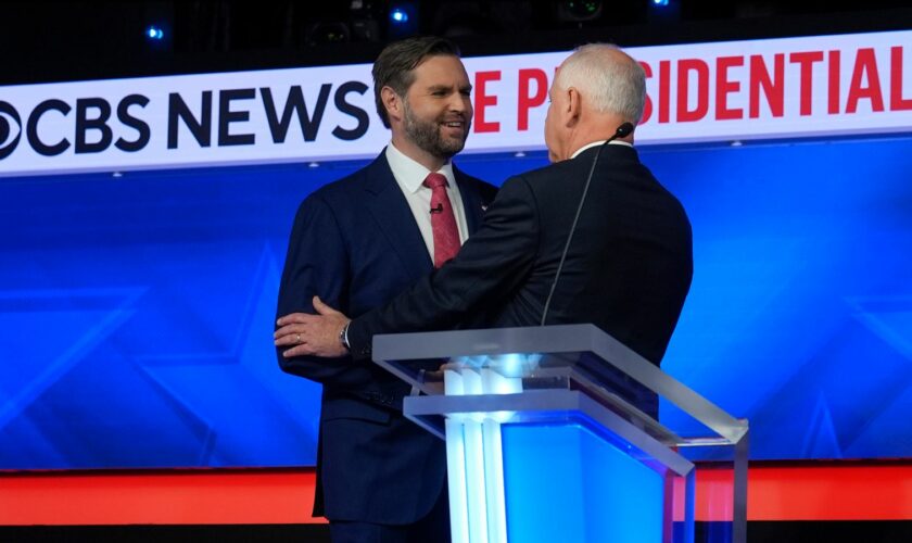 Tim Walz and JD Vance defend running mate records in vice presidential debate