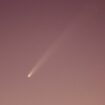 The A3 Comet photographed before dawn from Gran Canaria on 27 September 2024. Pic: Reuters