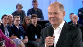 „Herr Scholz, man hat manchmal den Eindruck, die Antworten sind schon alle fertig“