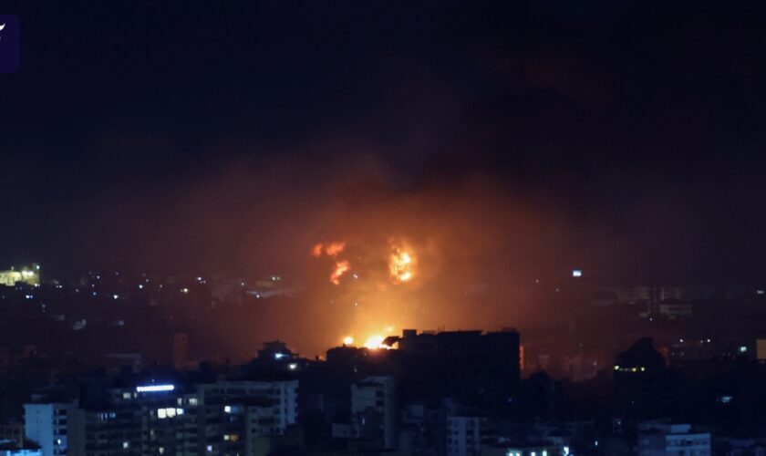 Liveblog zum Krieg in Nahost: Israel greift abermals Beirut an