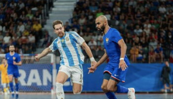 Futsal. France - Argentine : début de match fou avec trois buts, le match en direct