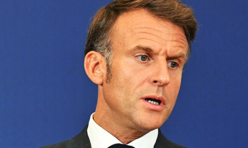 Emmanuel Macron à Belgrade le 29 août 2024