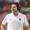 Virginia Tech coach Brent Pry rips referees over Hail Mary touchdown reversal: 'Don't see how you overturn it'