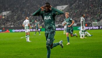 Tottenham make it two from two in Europa League with hard-fought win in Budapest