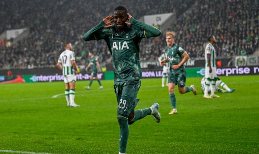 Tottenham make it two from two in Europa League with hard-fought win in Budapest