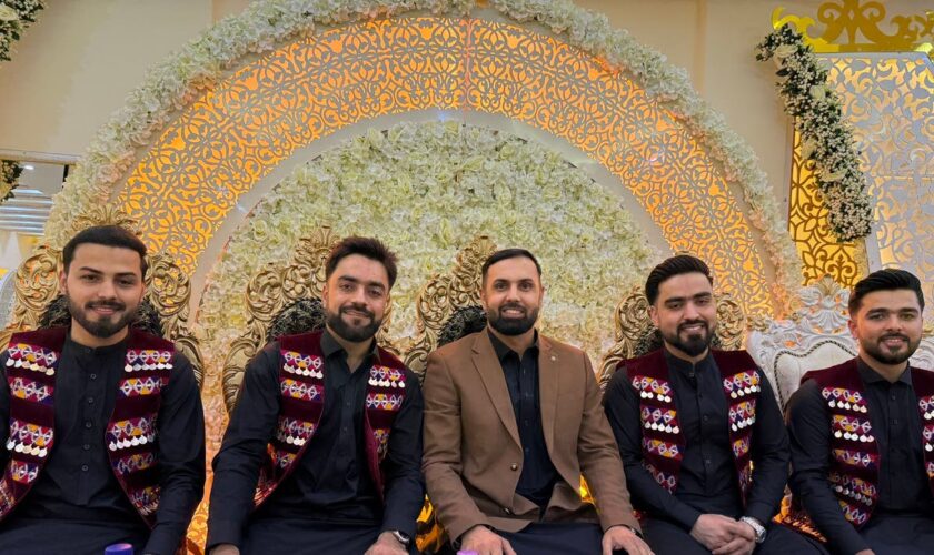 Afghan cricket star Rashid Khan’s surreal wedding photos without bride go viral