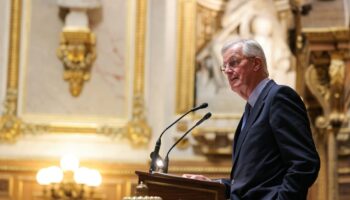 Le Premier ministre Michel Barnier à Paris le 2 octobre 2024