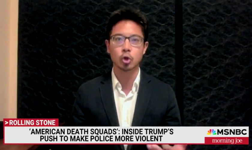 Trump wants 'death squads' in US 'piling up' criminals in streets, Rolling Stone reporter says