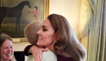 Palace ‘checking in daily’ on teenage cancer patient who shared emotional embrace with Princess Kate