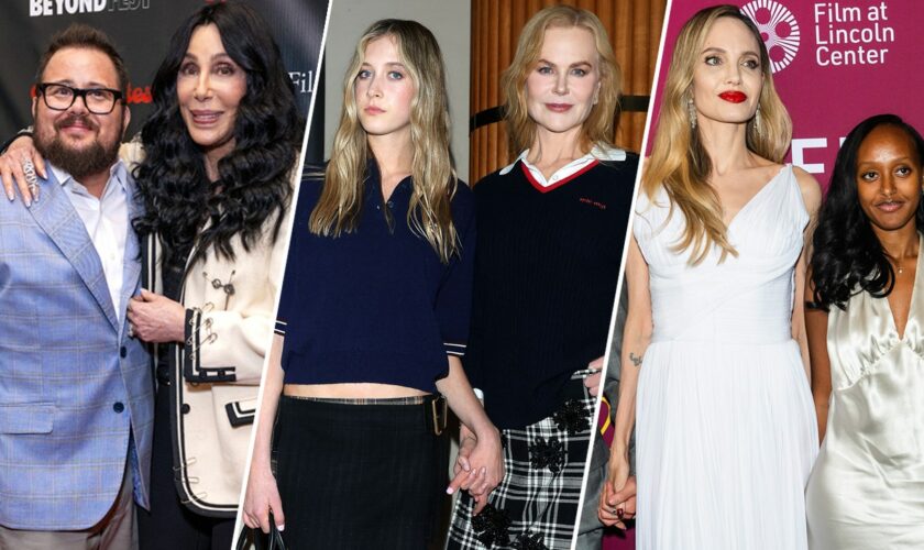 Cher, Nicole Kidman, Angelina Jolie let their kids take center stage: PHOTOS