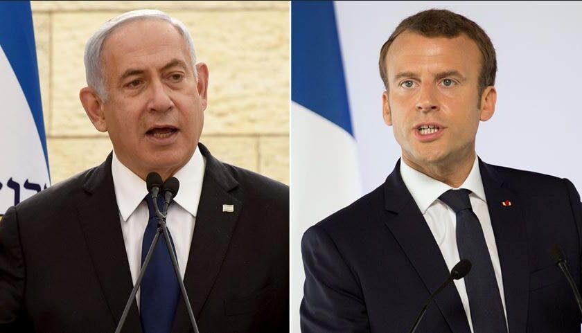 Netanyahu calls Macron, other Western leaders who support arms embargo against Israel a ‘disgrace’