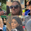 Some of the people the Metropolitan Police have asked the public to help identify. Pics: Met Police