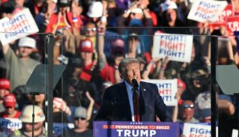 Le candidat républicain Donald Trump en meeting à Butler, Pennsylvanie, le 5 octobre 2024