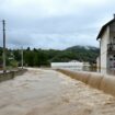 Des inondations après de fortes pluies à Kiseljak, en Bosnie-Herzégovine, le 4 octobre 2024