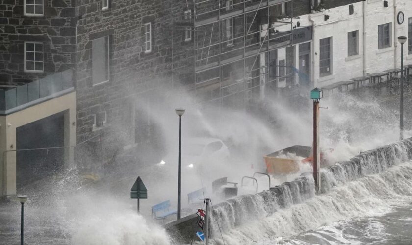 Gusts of 80mph could hit north-west Scotland as Storm Ashley arrives, forecasters have warned (Andrew Milligan/PA)