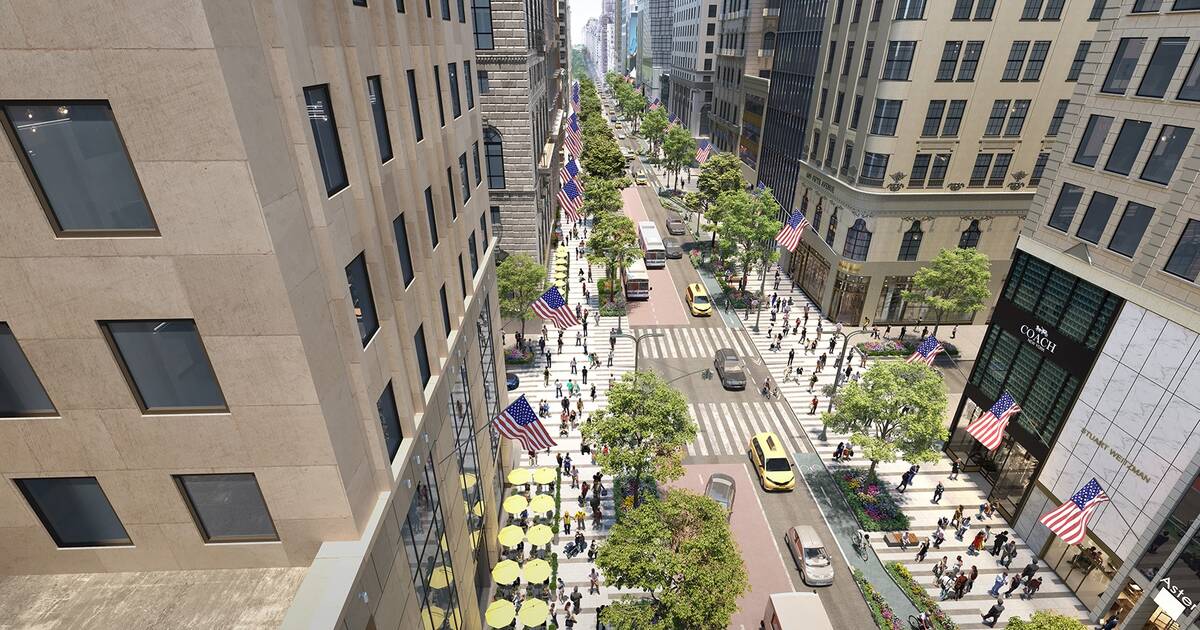 A New York, la mairie veut rendre la Ve Avenue aux piétons