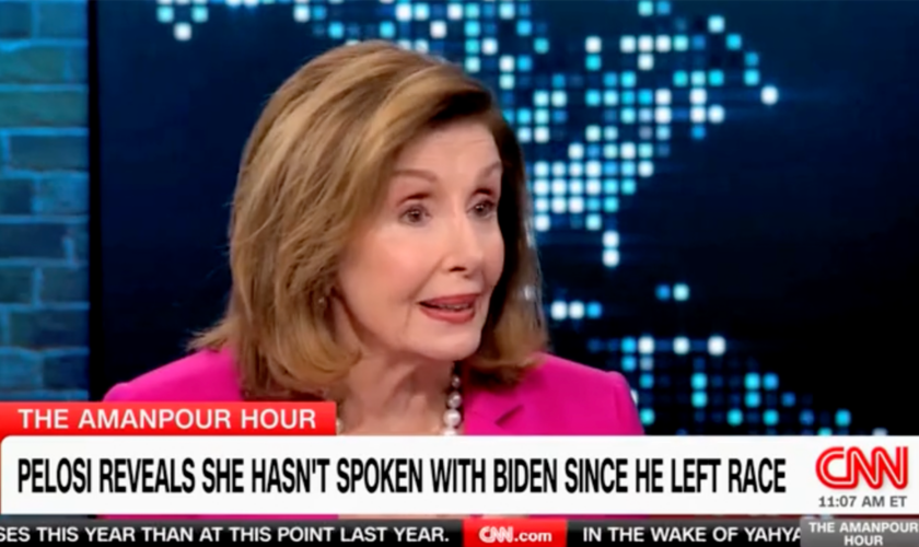 Pelosi weighs in on Biden ouster, insists she only had concerns about campaign not ‘fabulous’ president