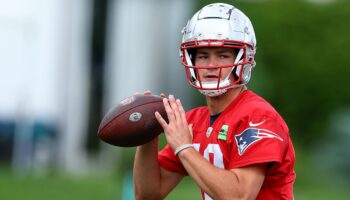 Patriots rookie QB Drake Maye floats theory on why NFL fans in UK should support his team