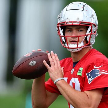 Patriots rookie QB Drake Maye floats theory on why NFL fans in UK should support his team