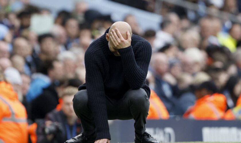 I’m an emotional man: Pep Guardiola embarrassed by his touchline reactions