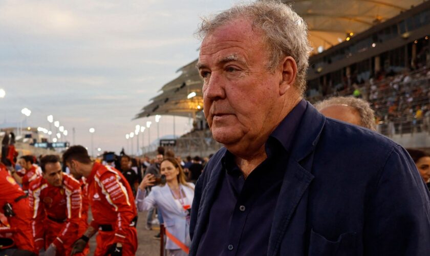 Clarkson pictured at the Bahrain Grand Prix in March. Pic: Reuters