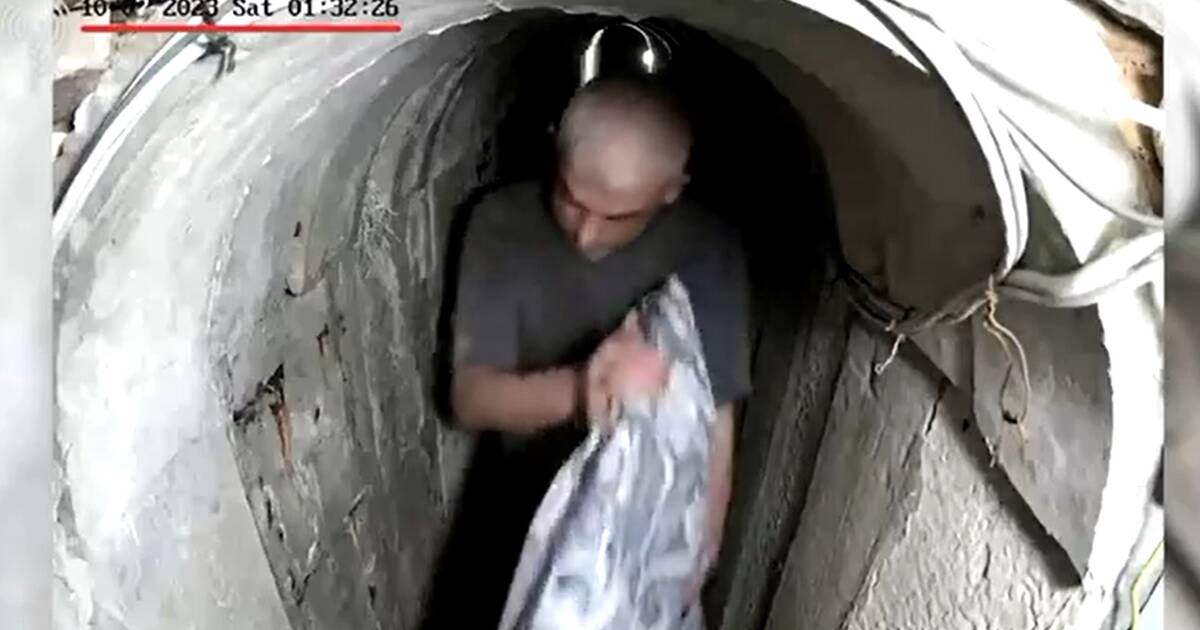 L’armée israélienne publie une vidéo de Yahya Sinwar dans les tunnels de Gaza