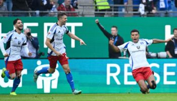 HSV siegt in Unterzahl, Nürnberg triumphiert im Derby