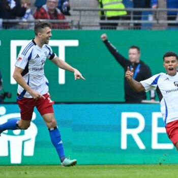 HSV siegt in Unterzahl, Nürnberg triumphiert im Derby