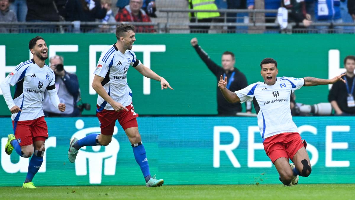 HSV siegt in Unterzahl, Nürnberg triumphiert im Derby