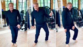 Sylvester Stallone, 78, goes viral with unique dancing video