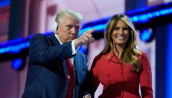 Donald Trump und Melania Trump