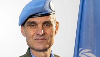 Aroldo Lázaro, el general español al frente de los 'cascos azules' de la misión de la ONU en el Líbano