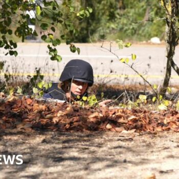 BBC crew run for cover after gunfire heard across Lebanon-Israel border