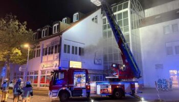 Bamberg: Elf Verletzte bei Hotelbrand