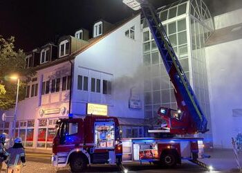 Bamberg: Elf Verletzte bei Hotelbrand