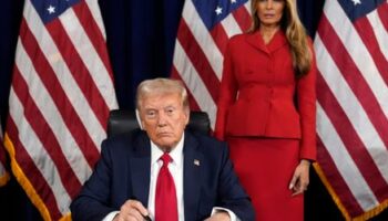 Donald Trump will Frau Melania Meinung in Abtreibungsdebatte nicht vorschreiben