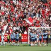 El Sevilla siente el calor de su afición antes del derbi:  16.000 hinchas en Nervión