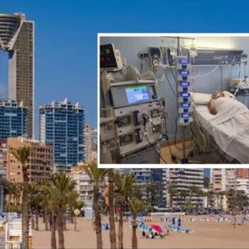 Family of grandad in coma on Benidorm holiday hit with £30,000 hospital bill